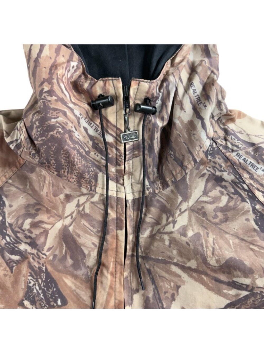 Vintage Walls Jacket Mens XLT Realtree Camo Water-Pruf Hooded Hunting Waterproof - Picture 9 of 16